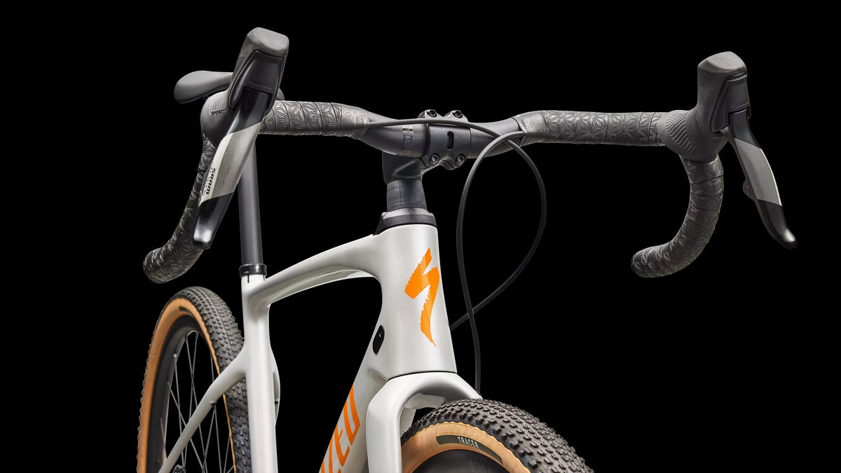 Diverge 4 Comp Carbon - SRAM Apex AXS/S1000 (2026) — Dolomite Metallic/Orange Zest — detail 50