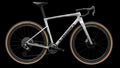 S-Works Crux 5 - SRAM RED XPLR (2027) — Silver Dust/Amethyst Frost/Nebula Metallic — side view