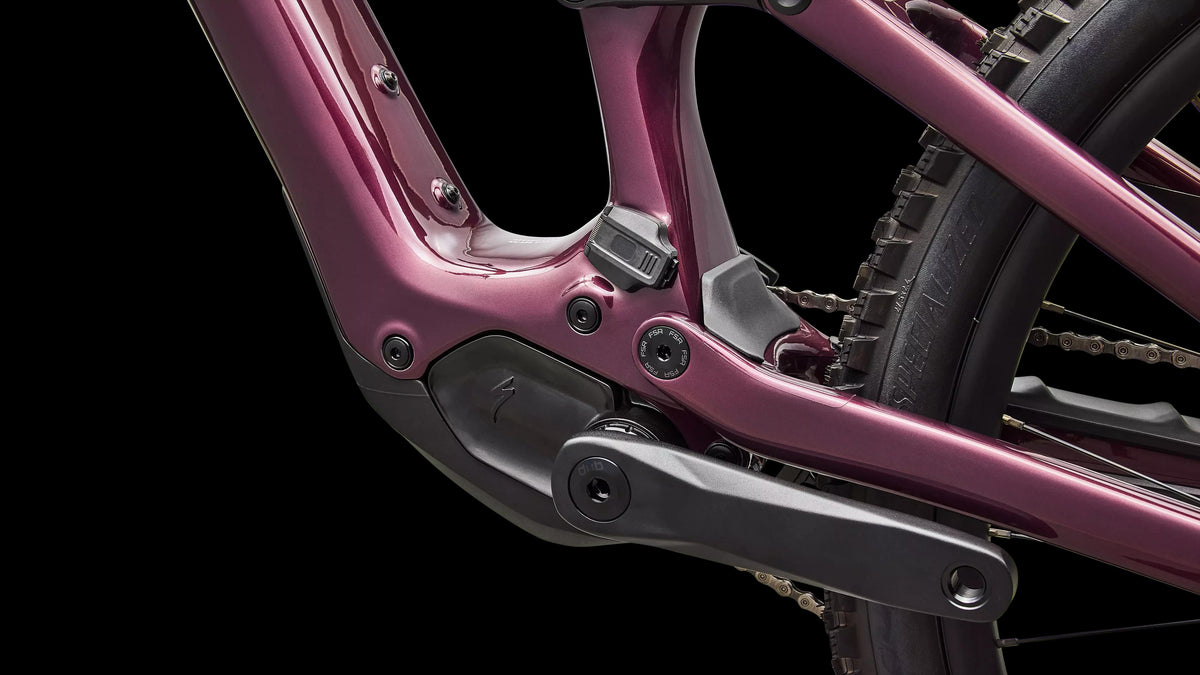 Turbo Levo SL 2 Expert Di2 (2026) — Bordeaux / White — detail 70