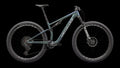 Epic 8 Pro - SRAM X0 AXS, RockShox Ultimate (2024) — Satin Carbon/Metallic Sapphire/Metallic White Silver — side view