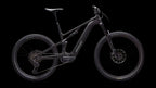 Turbo Levo 4 Alloy (2026) — Gloss Metallic Obsidian / Silver Dust — side view