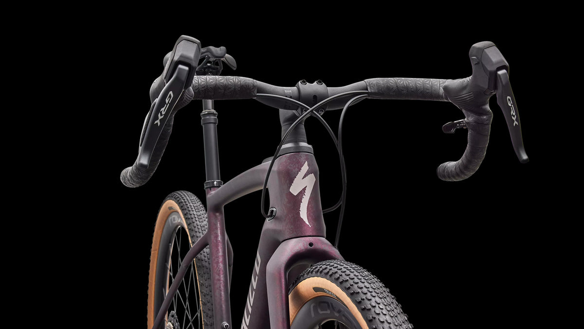 Turbo Creo 2 Expert - Shimano GRX Di2 (2026) — Satin Nebula Metallic/Bordeaux Metallic Dry Impasto/Desert Metallic — detail 50