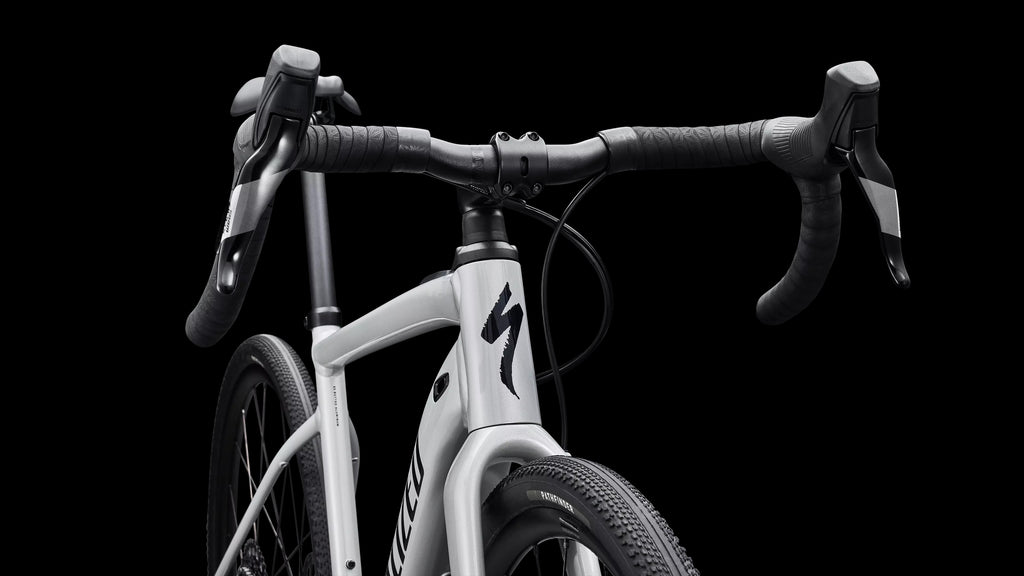 Turbo Creo 2 Comp E5 - SRAM Apex Eagle (2026) — Gloss Dolomite Metallic / Dark Navy Metallic — detail 50