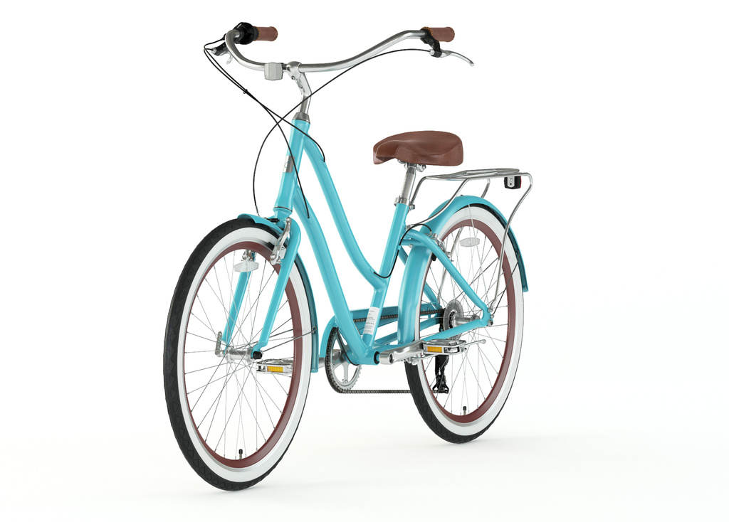 sixthreezero EVRYjourney Women's 26" Single Speed Step-Through Touring Hybrid Bicycle — product view 51