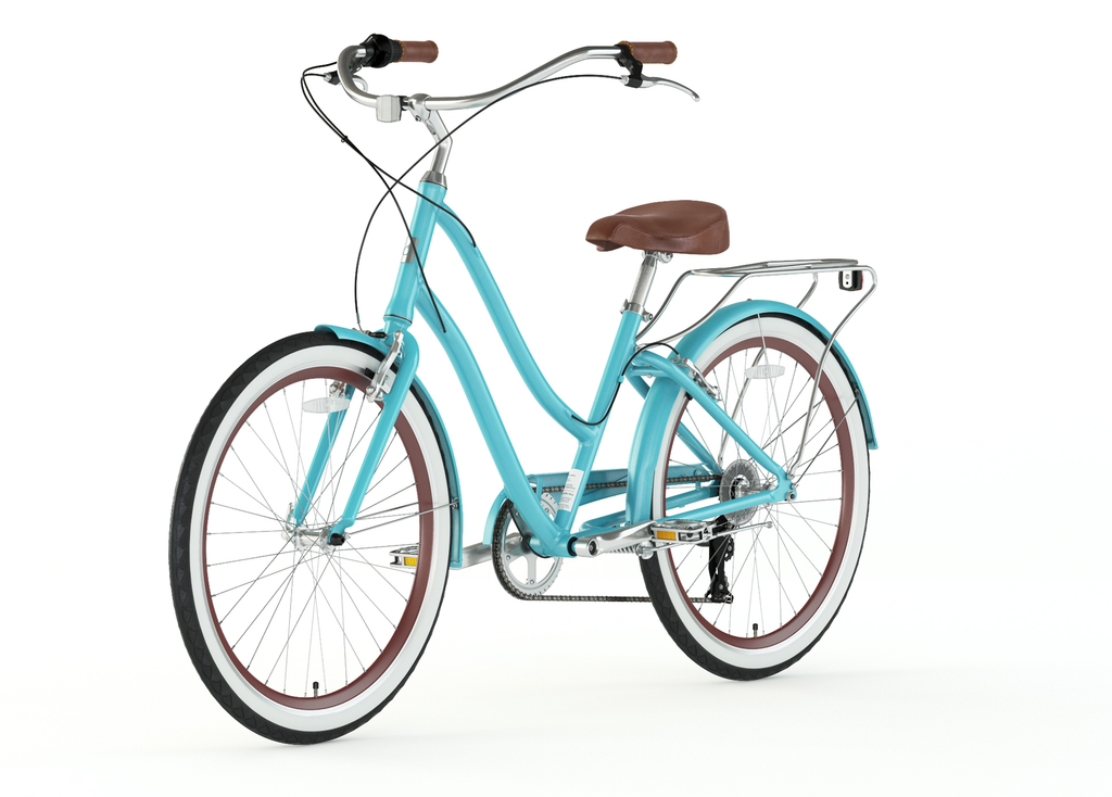 sixthreezero EVRYjourney Women's 26" Single Speed Step-Through Touring Hybrid Bicycle — product view 52