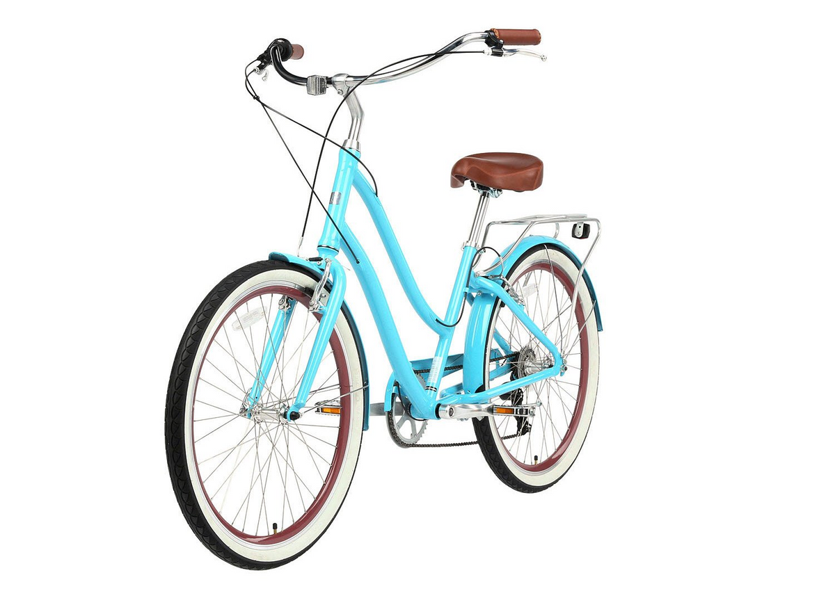 sixthreezero EVRYjourney Women's 24" 7 Speed Step-Through Touring Hybrid Bicycle — product view 84