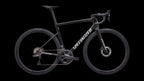 Tarmac SL8 Expert - Shimano Ultegra Di2 (2026) — Gloss Obsidian Metallic / 25% Cqv Reflex Super Red Pearl Over White — side view