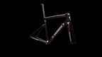 S-Works Tarmac SL8 Frameset - FACT 12r Carbon (2026) — Gloss Carbon / Bordeaux Metallic + Nebula Directional Brush / Pearl Over White — detail 50