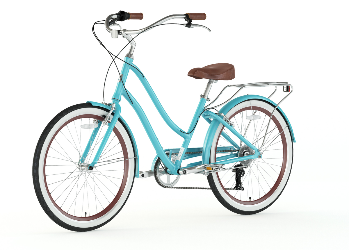 sixthreezero EVRYjourney Women's 26" Single Speed Step-Through Touring Hybrid Bicycle — product view 53