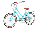 sixthreezero EVRYjourney Women's 24" 7 Speed Step-Through Touring Hybrid Bicycle — product view 86