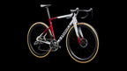 S-Works Tarmac SL9 - SRAM RED AXS (2027) — Gloss White Silver Metallic / Gloss Ruby Metallic / Obsidian Metallic — detail 80