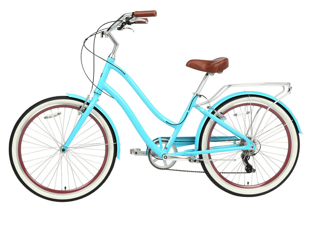 sixthreezero EVRYjourney Women's 24" 7 Speed Step-Through Touring Hybrid Bicycle — product view 89