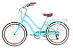 sixthreezero EVRYjourney Women's 24" 7 Speed Step-Through Touring Hybrid Bicycle — product view 89