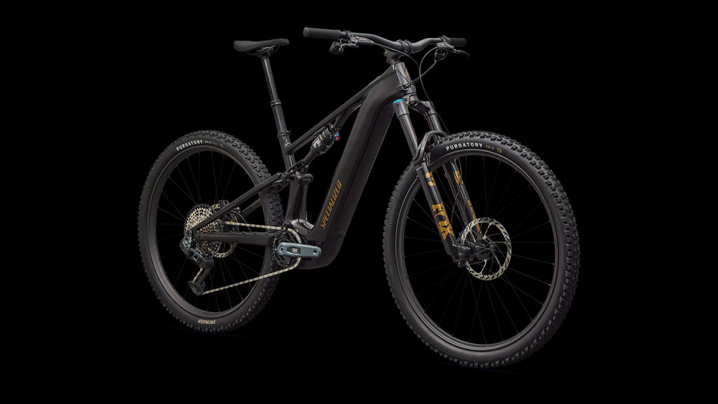 Turbo Levo R Expert (2026) — Gloss Carbon / Burnt Gold Metallic — detail 20