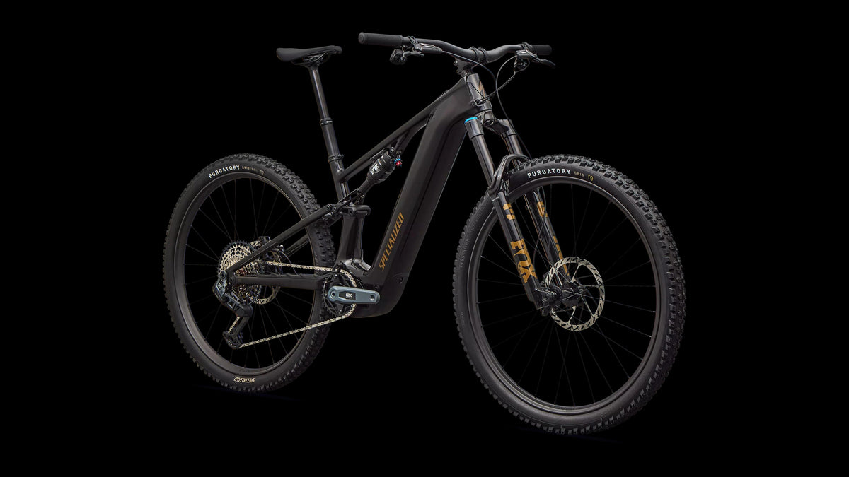 Turbo Levo R Expert (2026) — Gloss Carbon / Burnt Gold Metallic — detail 20