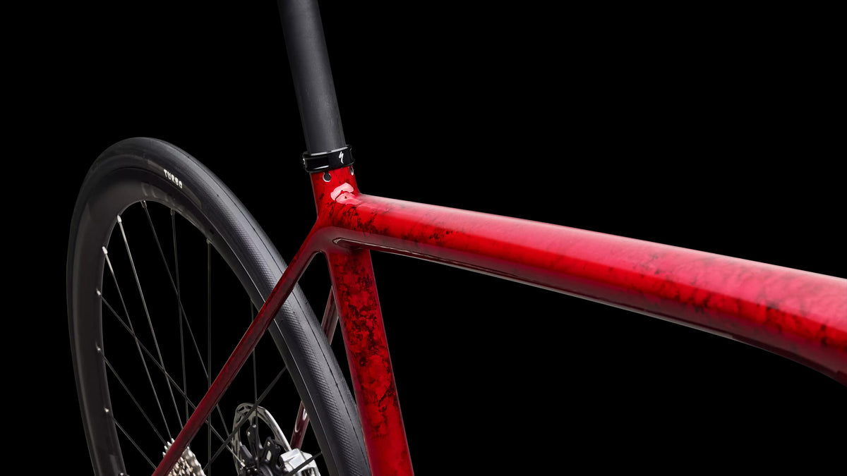S-Works Aethos 2 - SRAM RED AXS (2026) — Sandstone Metallic Base / Red Tint — detail 120