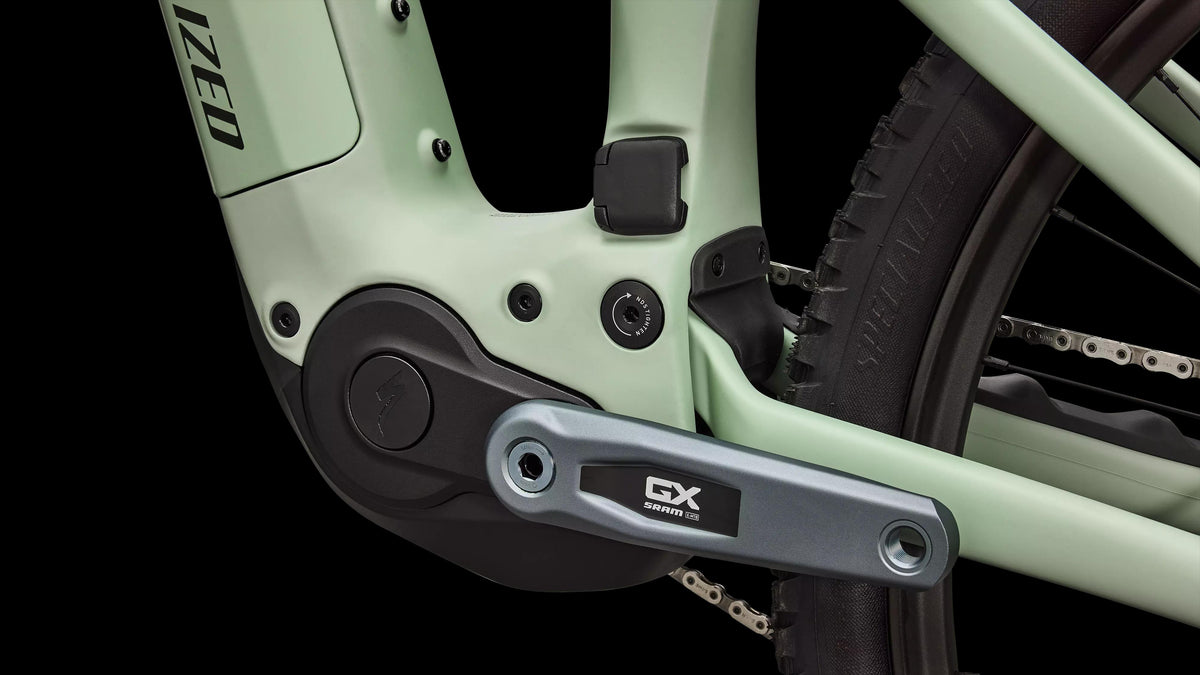 Turbo Levo R Expert (2026) — Satin Pistachio / Dark Moss Green — detail 70