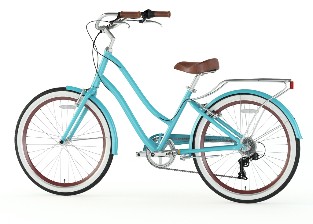 sixthreezero EVRYjourney Women's 26" Single Speed Step-Through Touring Hybrid Bicycle — product view 59