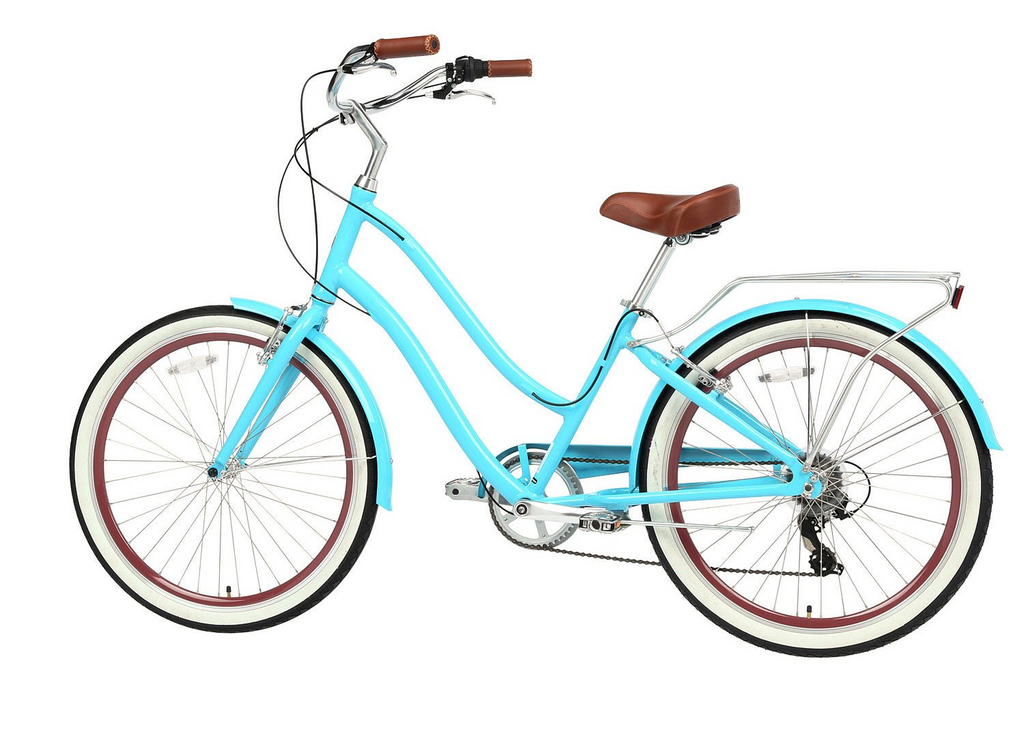 sixthreezero EVRYjourney Women's 24" 7 Speed Step-Through Touring Hybrid Bicycle — product view 91