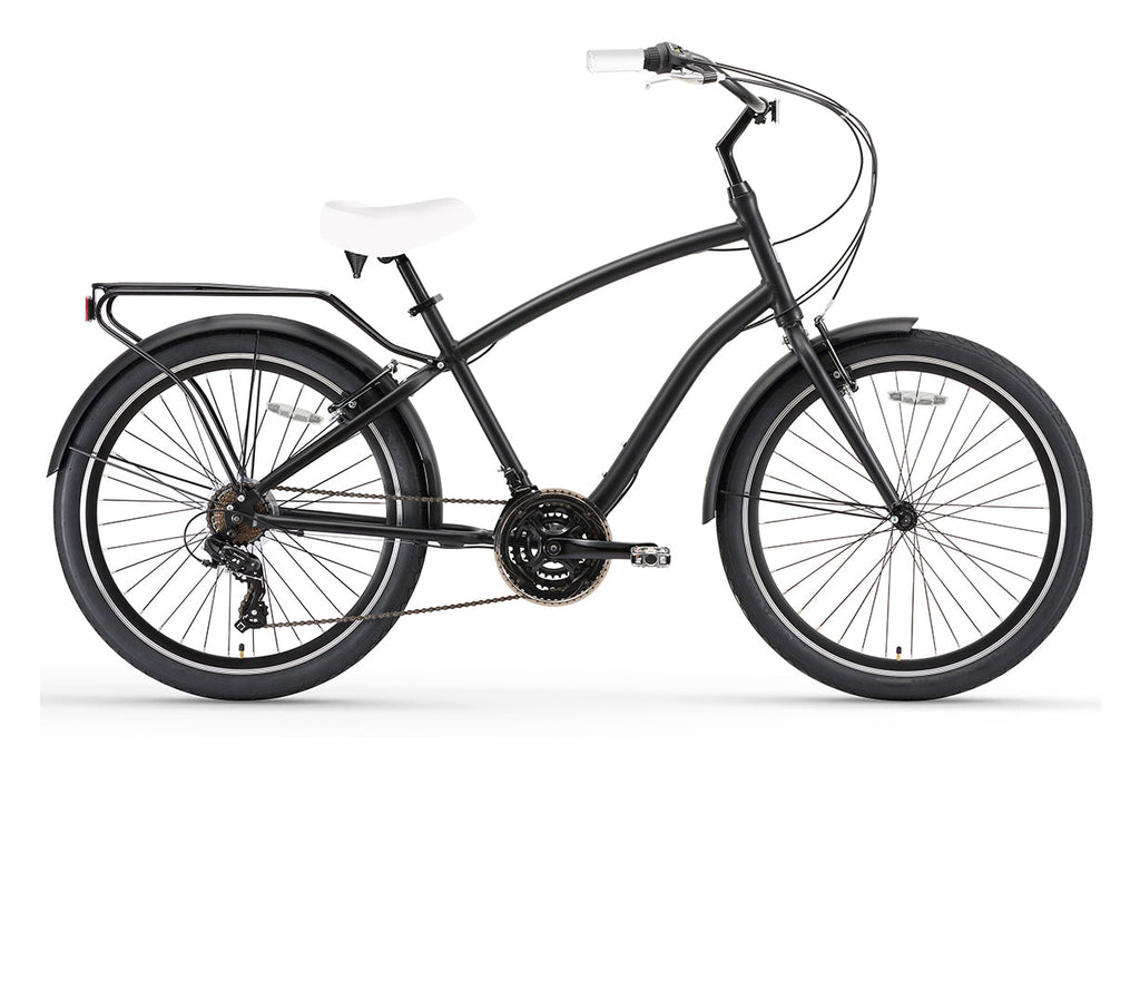 sixthreezero EVRYjourney Men's 26" 21 Speed Touring Hybrid Bicycle — product view 4