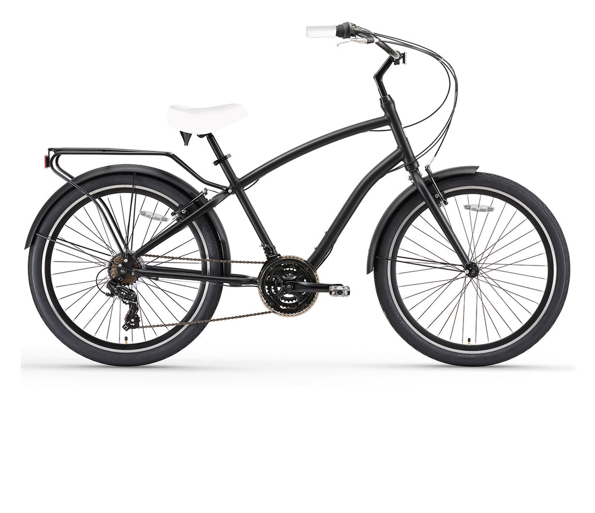 sixthreezero EVRYjourney Men's 26" 21 Speed Touring Hybrid Bicycle — product view 4