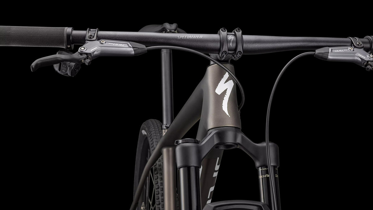 Epic Hardtail Comp - SRAM S-1000 AXS, RockShox SID SL (2025) — Satin Gunmetal / Metallic White Silver — detail 50