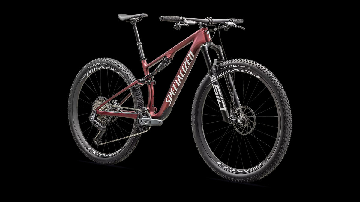 Epic 8 Expert - SRAM GX AXS, RockShox Select+ (2024) — Satin/Redsky White — detail 20