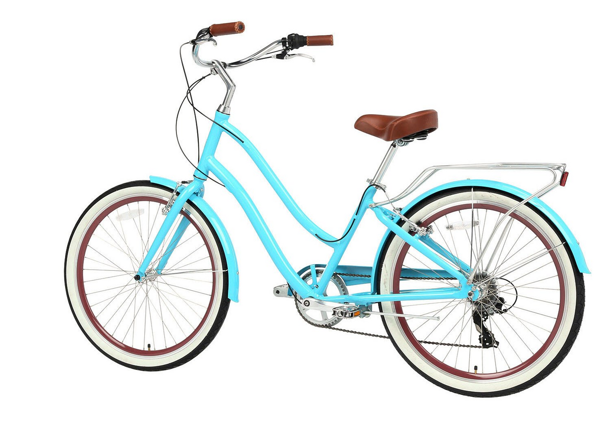 sixthreezero EVRYjourney Women's 24" 7 Speed Step-Through Touring Hybrid Bicycle — product view 92