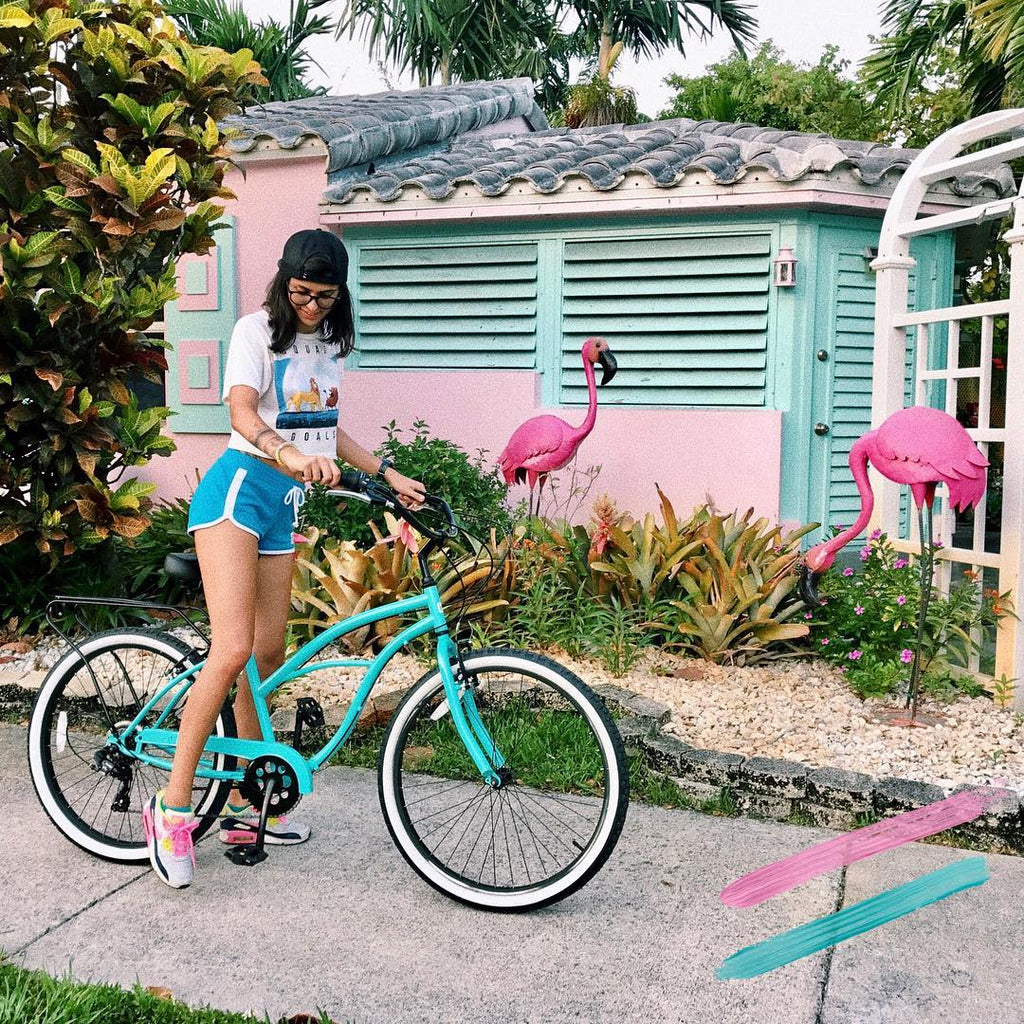 sixthreezero Around the Block Women's 26" 21 Speed Cruiser Bicycle — product view 139