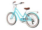 sixthreezero EVRYjourney Women's 24" 7 Speed Step-Through Touring Hybrid Bicycle — product view 93