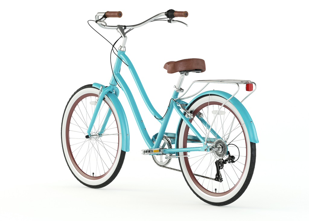 sixthreezero EVRYjourney Women's 26" Single Speed Step-Through Touring Hybrid Bicycle — product view 63
