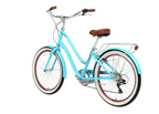 sixthreezero EVRYjourney Women's 24" 7 Speed Step-Through Touring Hybrid Bicycle — product view 94