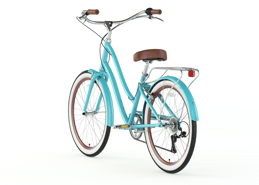 sixthreezero EVRYjourney Women's 26" Single Speed Step-Through Touring Hybrid Bicycle — product view 64