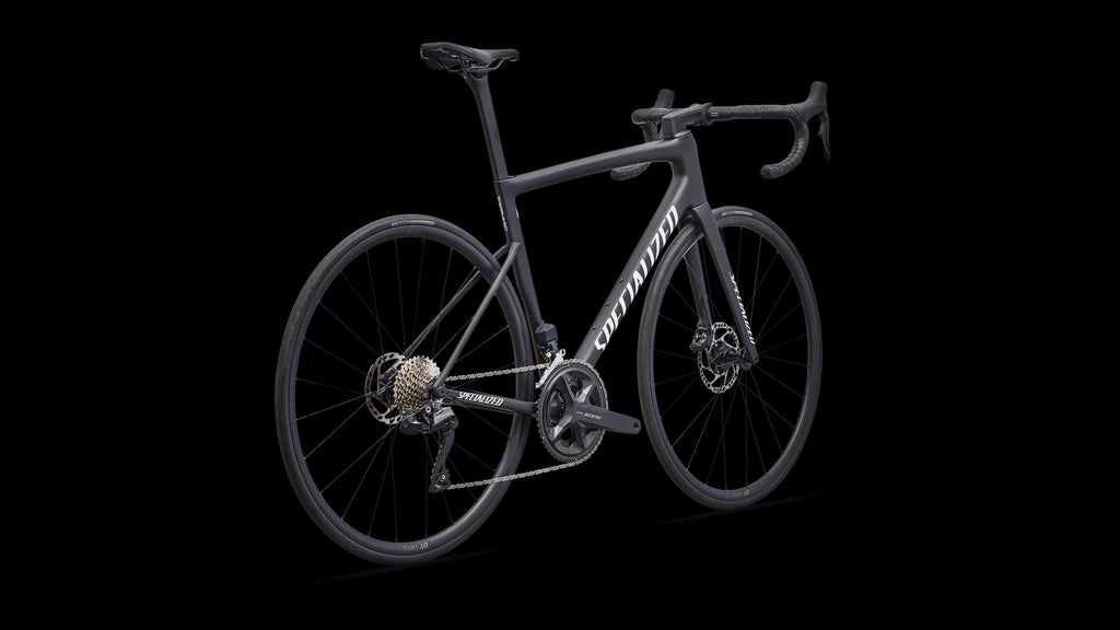 Tarmac SL8 Comp - Shimano 105 Di2 (2026) — Satin Carbon / White — detail 30