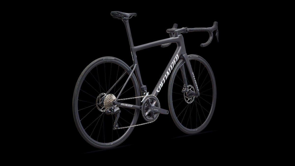 Tarmac SL8 Comp - Shimano 105 Di2 (2026) — Satin Carbon / White — detail 30