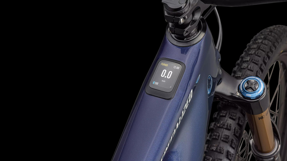 Turbo Levo 4 Pro (2026) — Gloss Blue Onyx / Dark Navy / Birch — detail 90