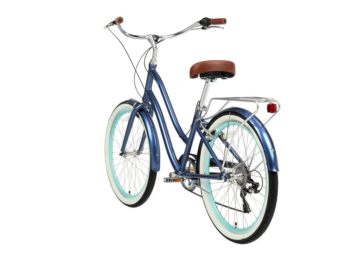 sixthreezero EVRYjourney Women's 24" 7 Speed Step-Through Touring Hybrid Bicycle — product view 59