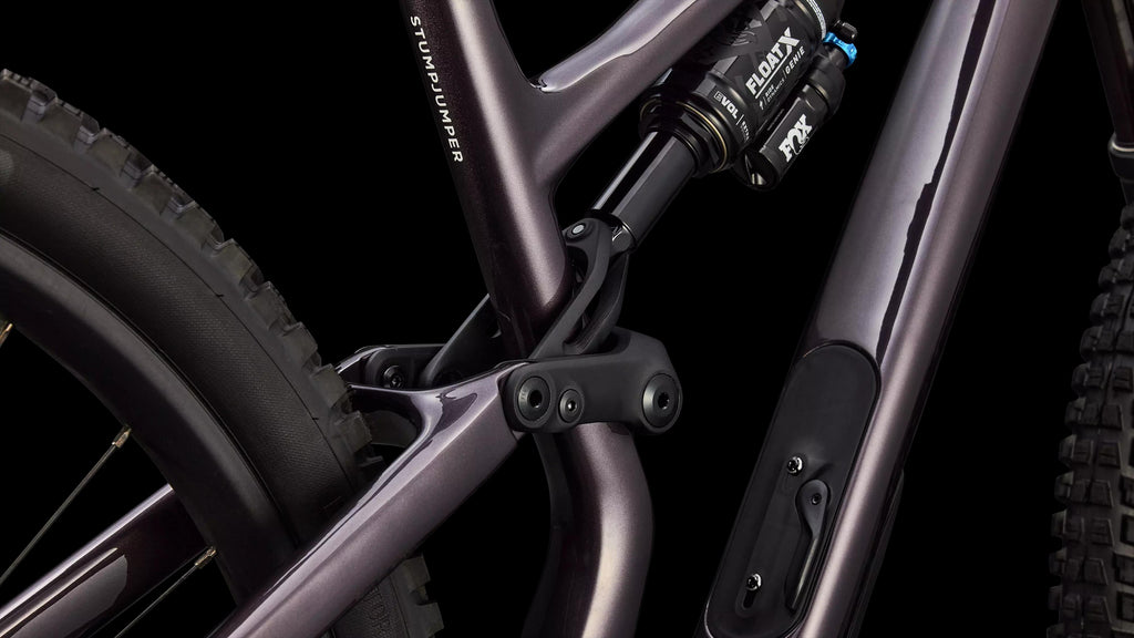 Stumpjumper 15 EVO Expert - SRAM GX AXS, FOX Performance Elite (2026) — Gloss Nebula Metallic / Dolomite Metallic — detail 60