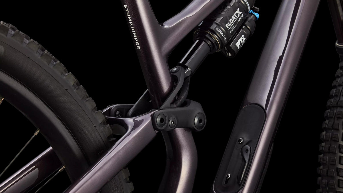 Stumpjumper 15 EVO Expert - SRAM GX AXS, FOX Performance Elite (2026) — Gloss Nebula Metallic / Dolomite Metallic — detail 60