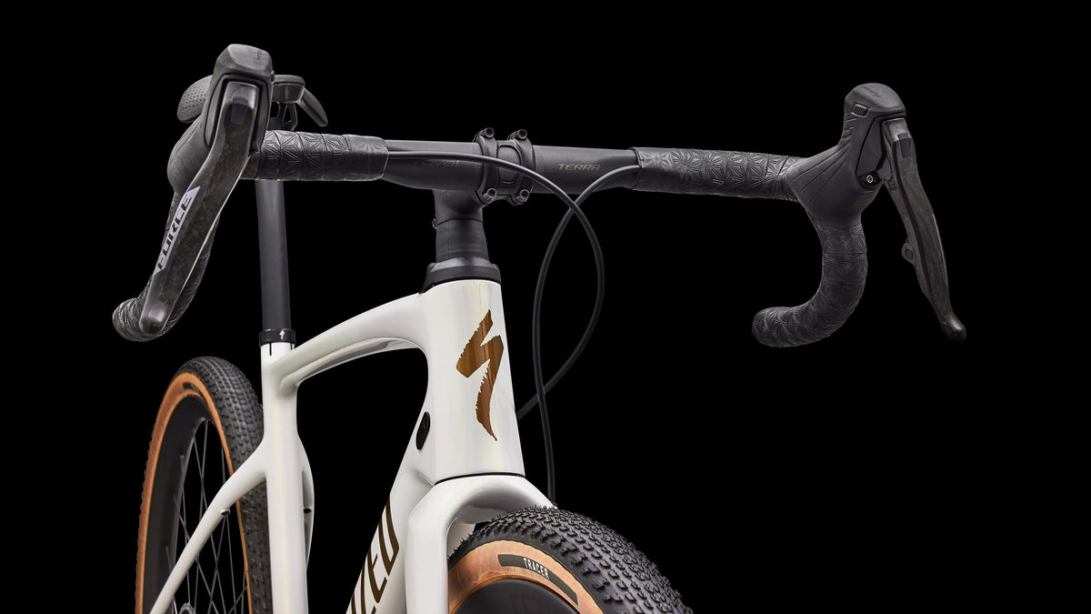 Diverge 4 Pro - SRAM Force XPLR (2027) — Dune White/Burnt Gold — detail 50