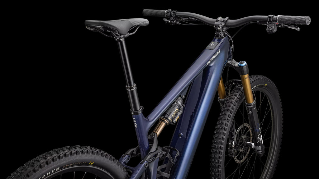 Turbo Levo 4 Pro (2026) — Gloss Blue Onyx / Dark Navy / Birch — detail 40