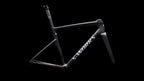 S-Works Tarmac SL9 Frameset - FACT 12r Carbon (2027) — Rtp Raw Carbon / Gloss Amethyst Frost — side view