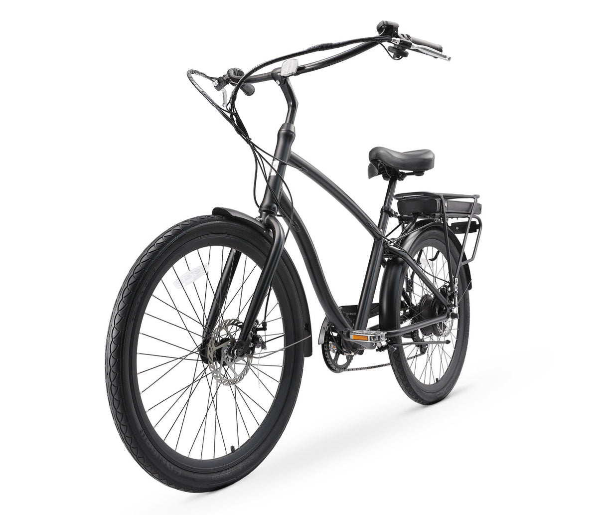 sixthreezero EVRYjourney Men's 26" 500W 7 Speed Electric Hybrid Bicycle — product view 5