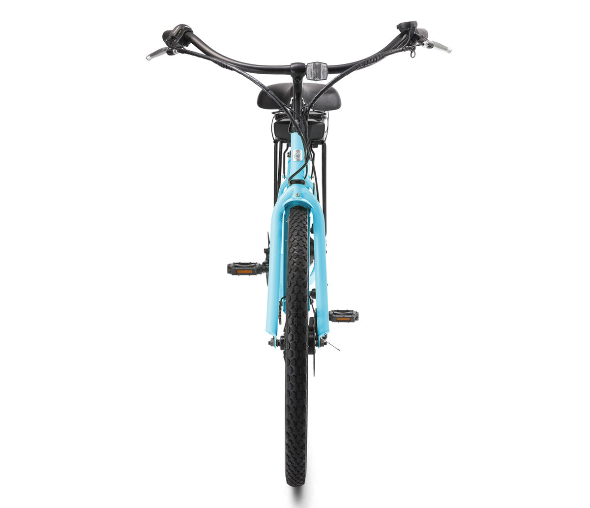 sixthreezero Around the Block Women's 26" 500W 7 Speed Electric Beach Cruiser Bicycle — product view 27