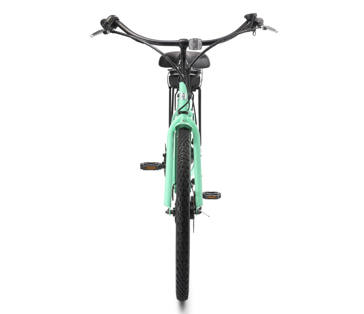 sixthreezero Around the Block Women's 26" 500W 7 Speed Electric Beach Cruiser Bicycle — product view 4