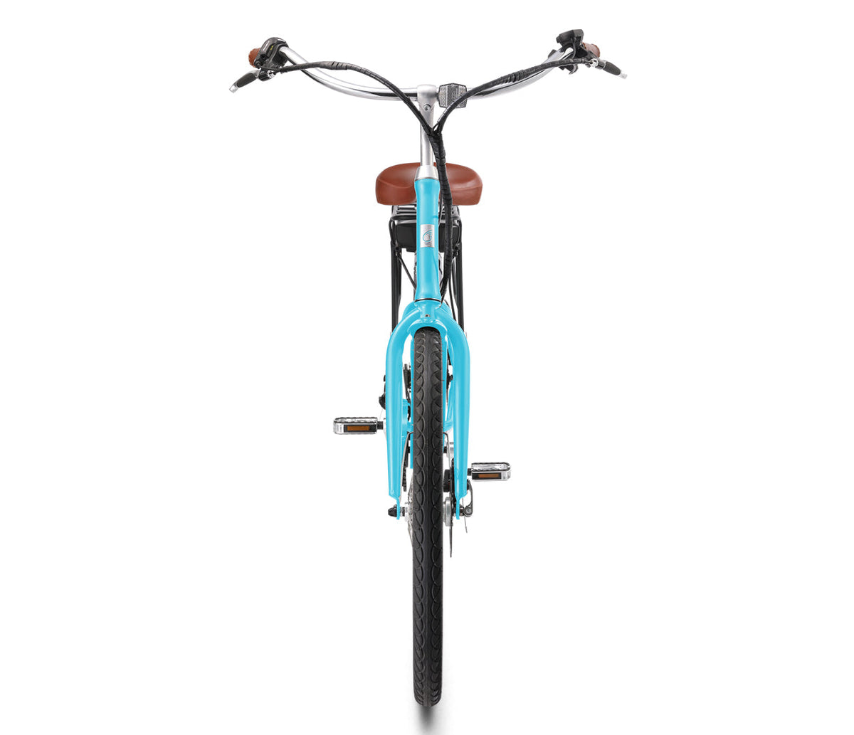 sixthreezero EVRYjourney Women's 26" 500W 7 Speed Electric Hybrid Bicycle — product view 28