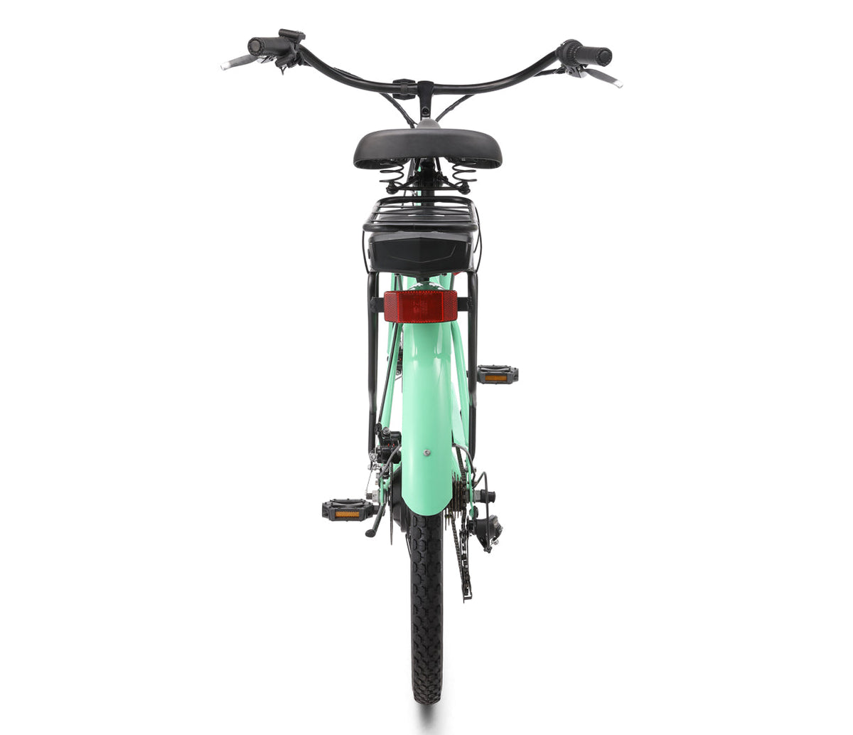 sixthreezero Around the Block Women's 26" 500W 7 Speed Electric Beach Cruiser Bicycle — product view 5