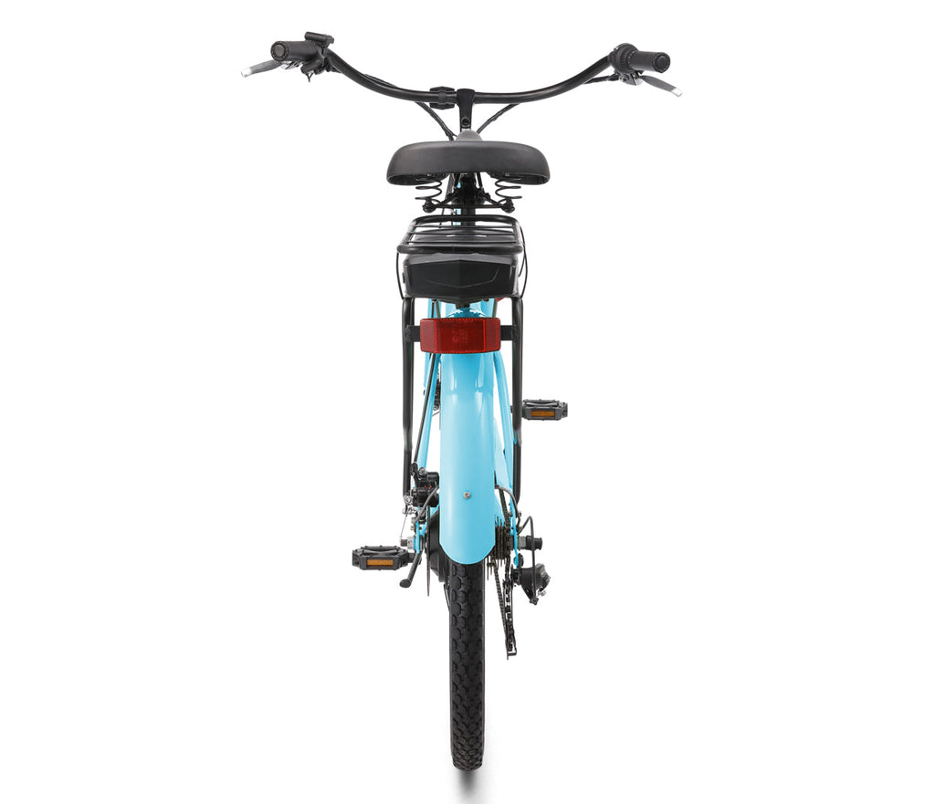 sixthreezero Around the Block Women's 26" 500W 7 Speed Electric Beach Cruiser Bicycle — product view 29