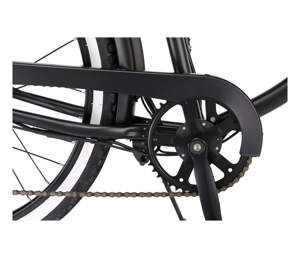 sixthreezero Around the Block Men's 26" 500W 7 Speed Electric Beach Cruiser Bicycle — product view 9