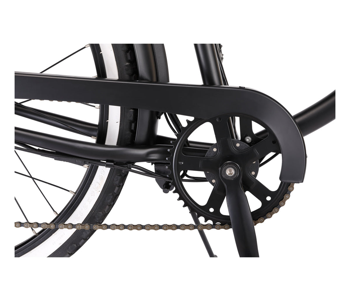 sixthreezero Around the Block Men's 26" 500W 7 Speed Electric Beach Cruiser Bicycle — product view 9